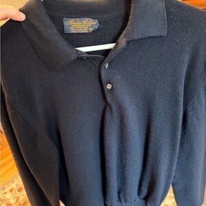 Brooks Brothers Charcoal Wool Sweater